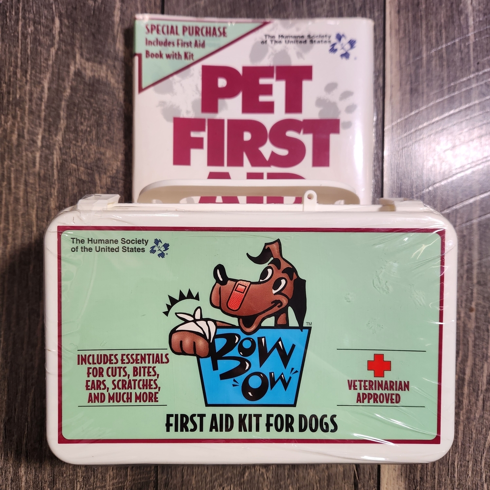 First Aid Kit for Dogs - White